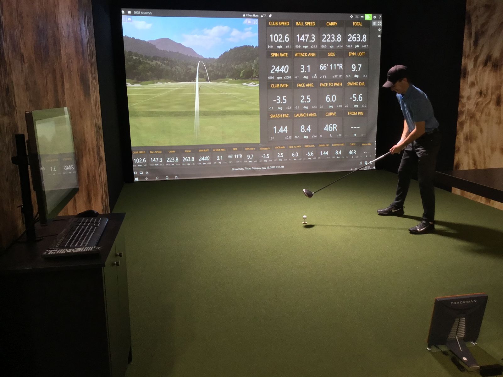Trackman helps people excel in learning to
